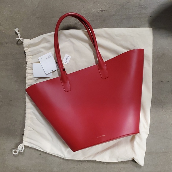 Nwt $995 Mansur Gavriel Triangle Calf Leather bag - Picture 15 of 16